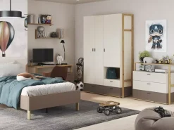 Meble Młodzieżowe|Zestawy Mebli Młodzieżowych>lenart. Zestaw nowoczesnych mebli młodzieżowych z szafą LENNY