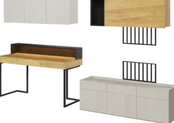 Zestawy Mebli Młodzieżowych>lenart. Zestaw nowoczesnych mebli do pokoju młodzieżowego TEEN FLEX