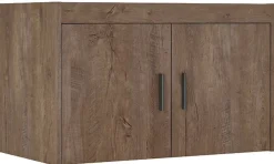 Zestawy Mebli Do Przedpokoju|Szafy Modułowe>Lempert Zestaw szafa z nadstawką do garderoby z szufladami KUBA dąb lefkas