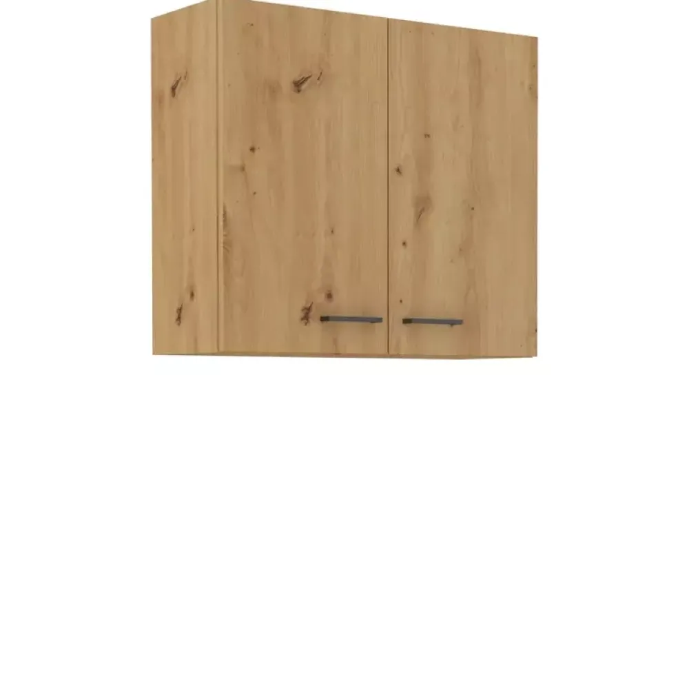 Meble Kuchenne>Lempert Zestaw szafek kuchennych dąb artisan czarny MILANO