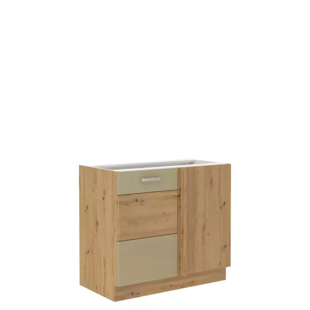 Meble Kuchenne>Lempert Zestaw szafek kuchennych Cappucino połysk AGATA 1