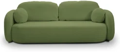 Meble Dla Dzieci|Meble Młodzieżowe>LASKI Zielona kanapa do salonu z funkcją spania OMERO