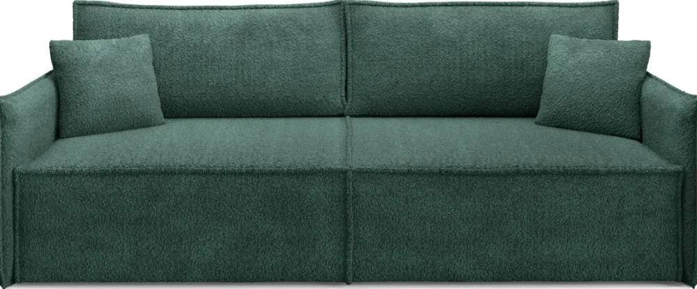 Meble Dla Dzieci|Meble Młodzieżowe>BROMARKT Zielona rozkładana sofa do salonu z funkcją spania RIMO
