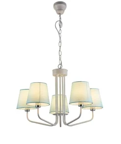 Oświetlenie Jadalni|Oświetlenie Salonu>Ledea Zyrandol niebieski lampa 5xE14 York